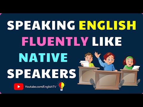 Learn English fluency | English Conversation Practice | Speaking English Like Native Speakers ✔