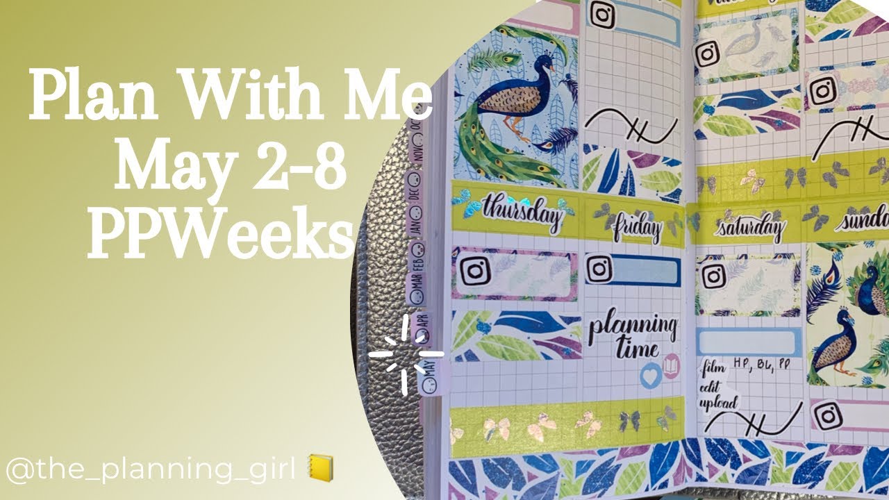 Plan With Me | PPWeeks | May 2-8