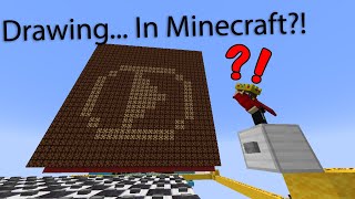 I made a Drawing Program in Minecraft!