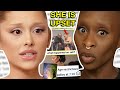 ARIANA GRANDE DRAMA CONTINUES ... she addresses her closeness to cynthia