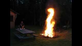 Bon Fire Starting 101 Redneck style