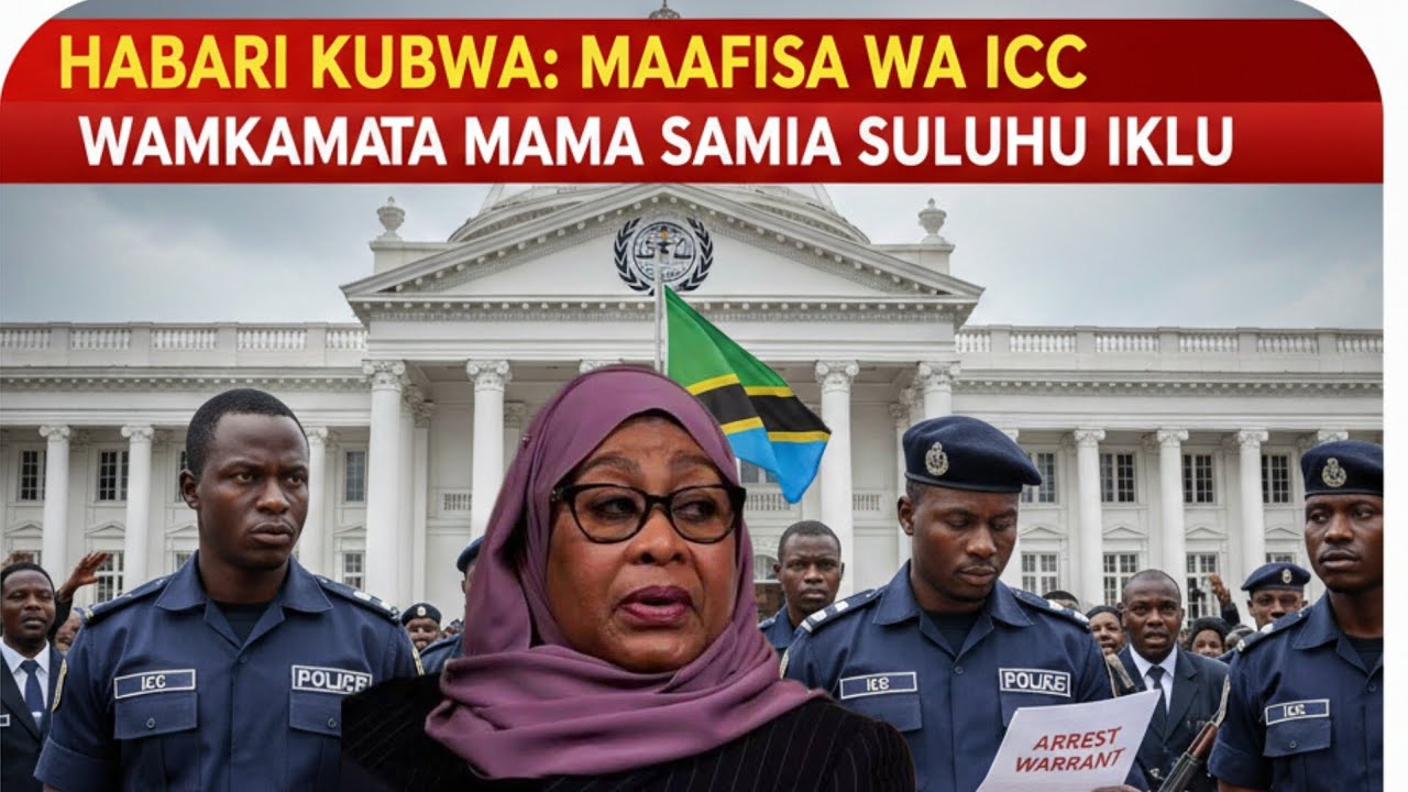 Mama Samia Kukakamatwa na kuwasilishwa icc na maafisa wa upelelezi baada uchunguzi kukamilika