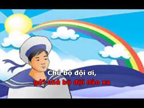 Video Chú Bộ đội đảo xa karaoke - youtube