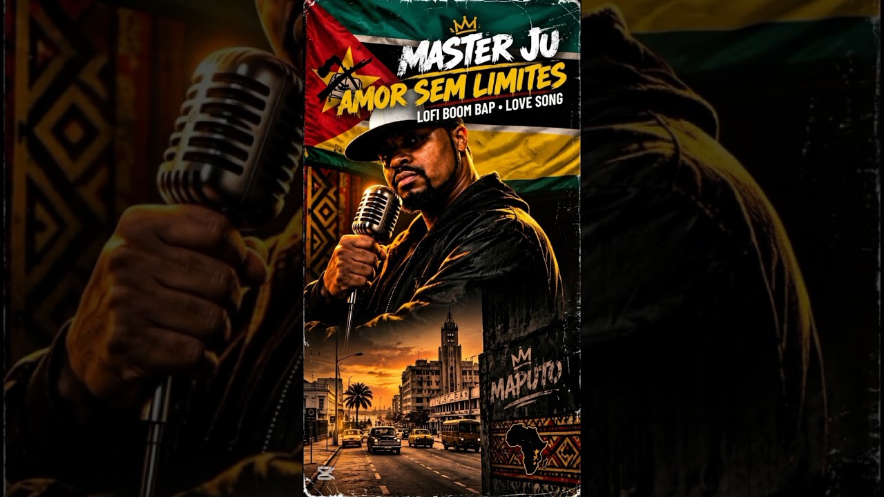 Master Jú- Amor Sem Limites Lofi Boom bap/ Rap moçambicano #shorts
