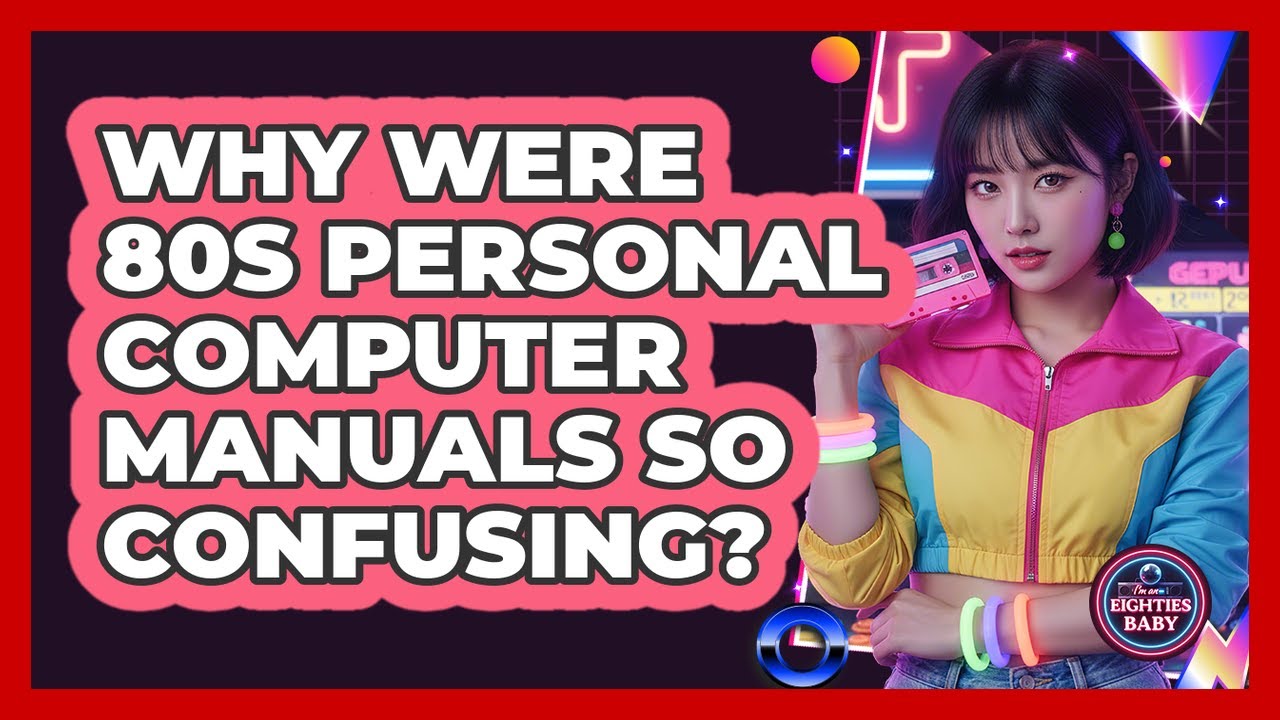 Why Were 80s Personal Computer Manuals So Confusing? - I'm an 80s Baby