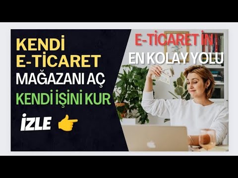 E-ticaret in En kolay yolu Mağazanolsun platformu Nedir ❓#ekgelir #eticaret #kendiişinikur