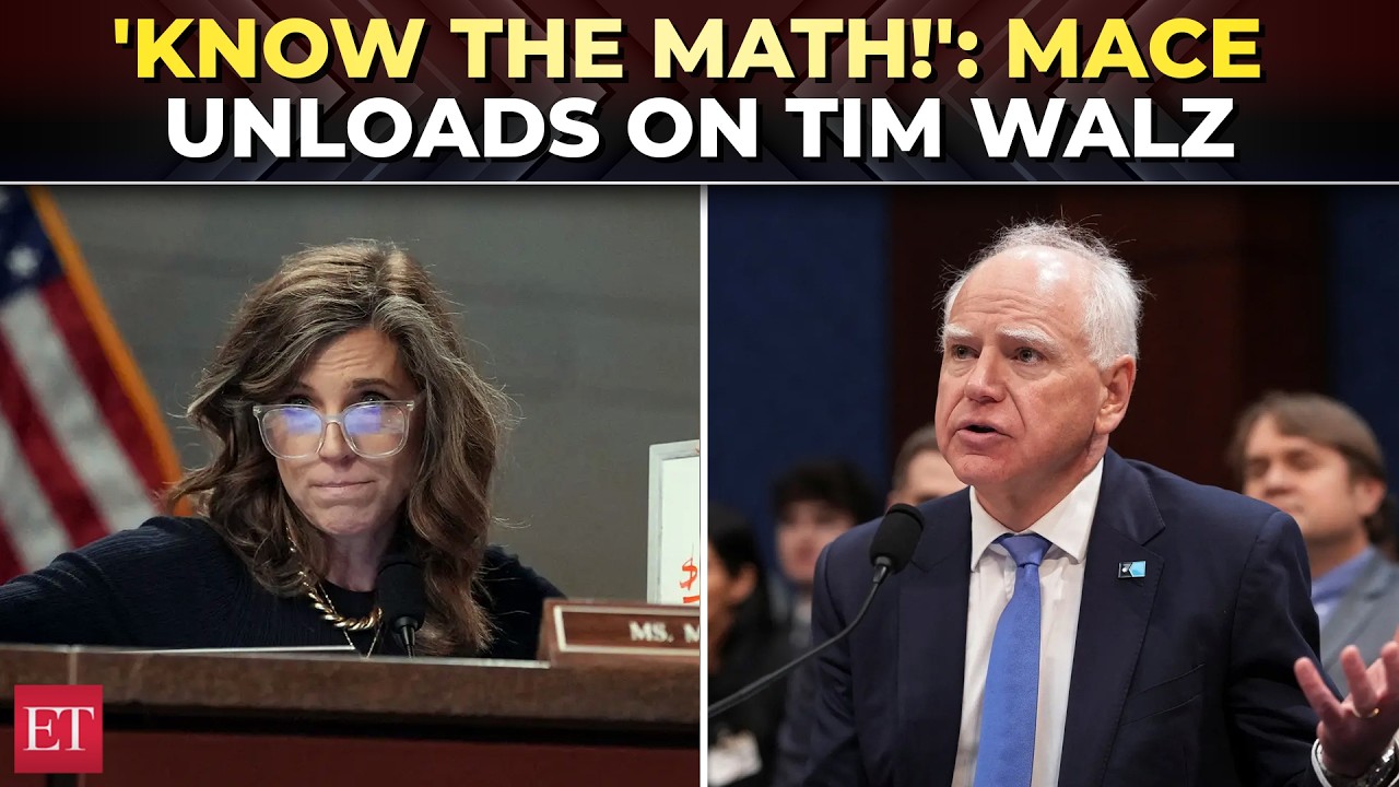 'I'm not here to be your prop!': Nancy Mace's BRUTAL CLASH with Minnesota Gov Walz over autism fraud