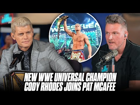 Thumbnail for "I'm Proud I Beat Roman At His Best & Hope I'm Half The Champion He Was" - Cody Rhodes | Pat McAfee
