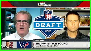 2023 NFL MOCK DRAFT 4.0 | Mel Kiper &amp; Todd McShay