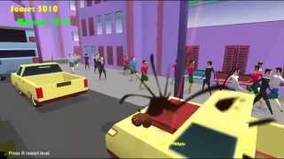 【バカゲー】ウ○コをビルの上から落としてみた【Muddy Heights】