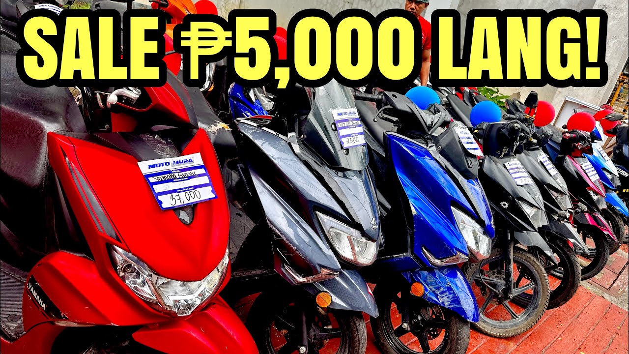 MURANG PRE-OWNED/REPO MOTORCYCLE ₱5,000 LANG MAY MOTOR KANA!