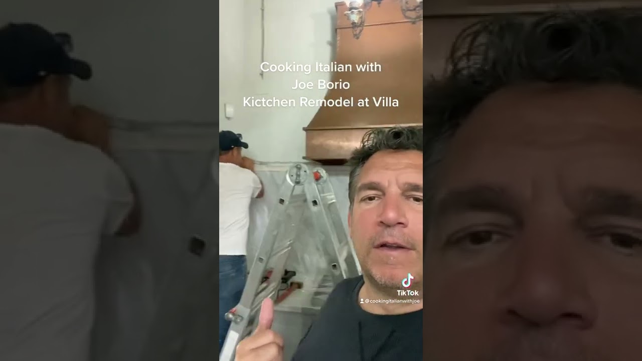 Kitchen remodel at the villa in Italy | Cooking Italian with Joe