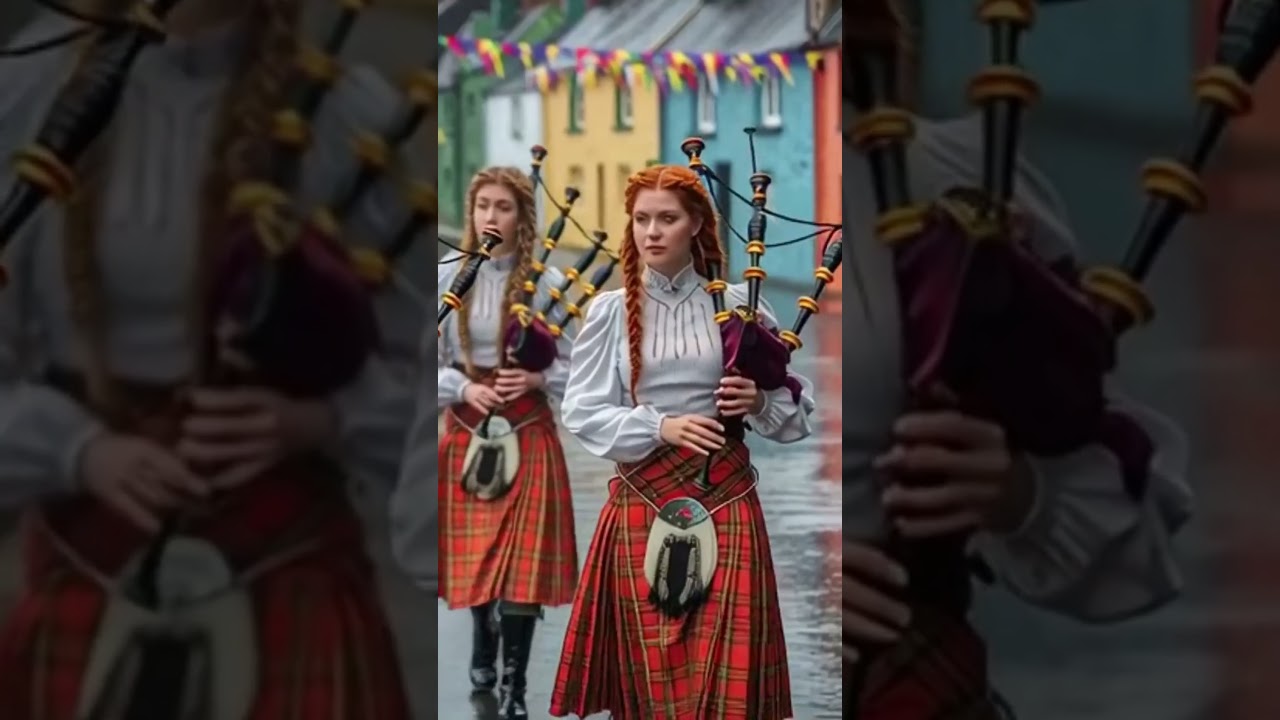 SH ✨Epic Scottish March  🏴  Bagpipes, Drums & Futuristic Techno Power