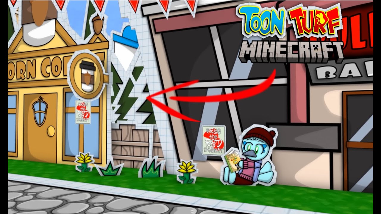 How To Make Acorn Coffee From TOON TURF In MINECRAFT