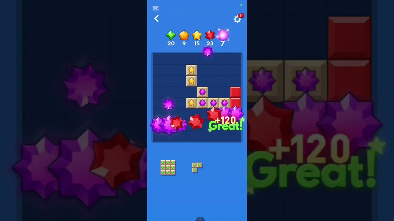 BLOCK BLAST #games #blockcraft #gaming #gameplay #puzzle #lifeisbutadream #level #fruit 