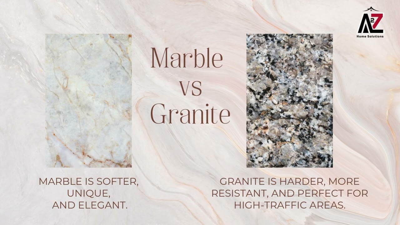 Marble vs Granite | Complete Guide to Choose the Perfect Stone for Your Home 🏠✨ 