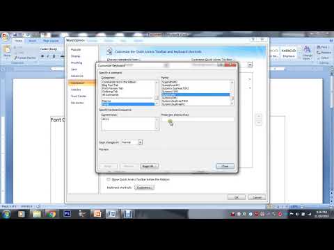 Font Change with keyboard Shortcut Key || Microsoft Word 2007