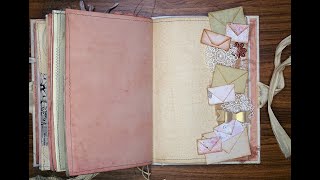 Junk Journal Side Pocket using tiny Envelopes #junkjournal #junkjournalembellishments