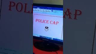 How To make police cap symboll in msword। #ytshorts #shortvideo #shortsvideo #akhileshinfotech#viral