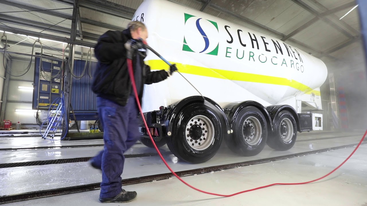 Frericks Metallbau Gmbh Co Kg Truck Wash Center Dorpen Youtube