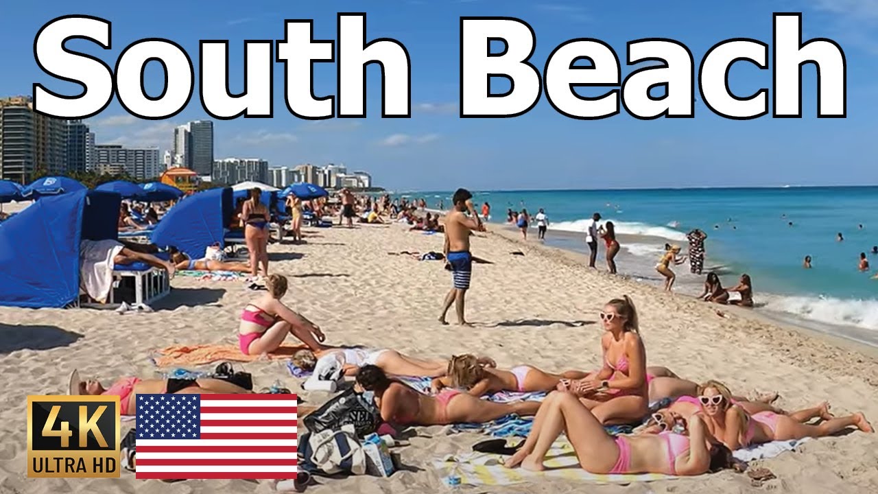 Miami South Beach on The Busiest Day of The Year – 4K Walking Tour – 2022 Hot Spots