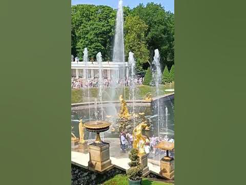 Петергоф Самсон - YouTube