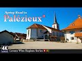 Lavaux Vineyards Switzerland 🇨🇭 Ep#2 - Spring Road from Romont FR to Palézieux VD