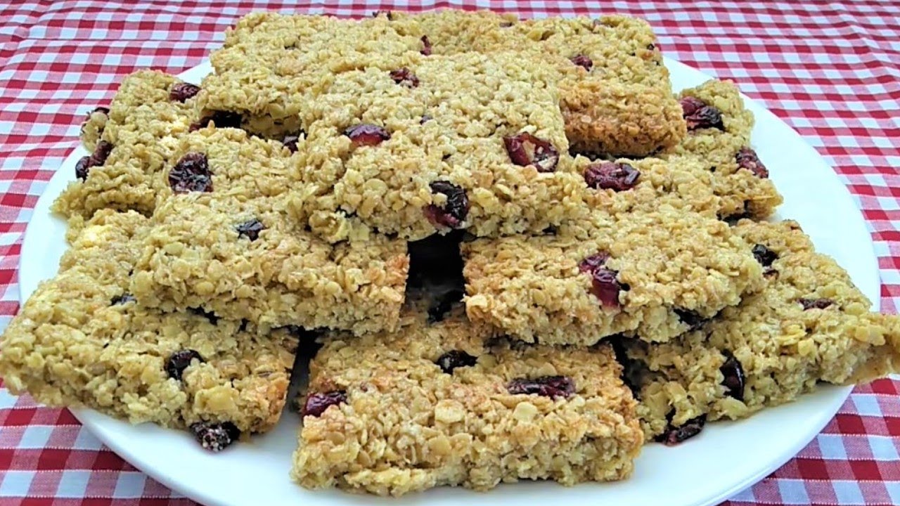 Flapjack Recipe Easy Honey and Cranberry Flapjacks Rachel's Baking