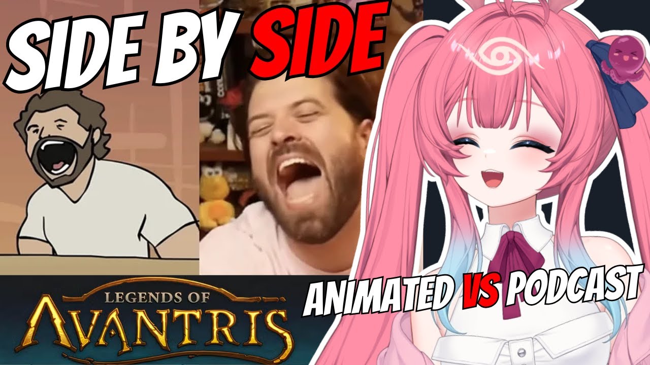 OUT OF CONTROL RP!! | Legends of Avantris Animated Side by Side Vtuber React