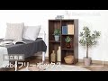【不二貿易(Fujiboeki)】 ネジやビスを使わない！組み立て簡単フリーボックス収納！