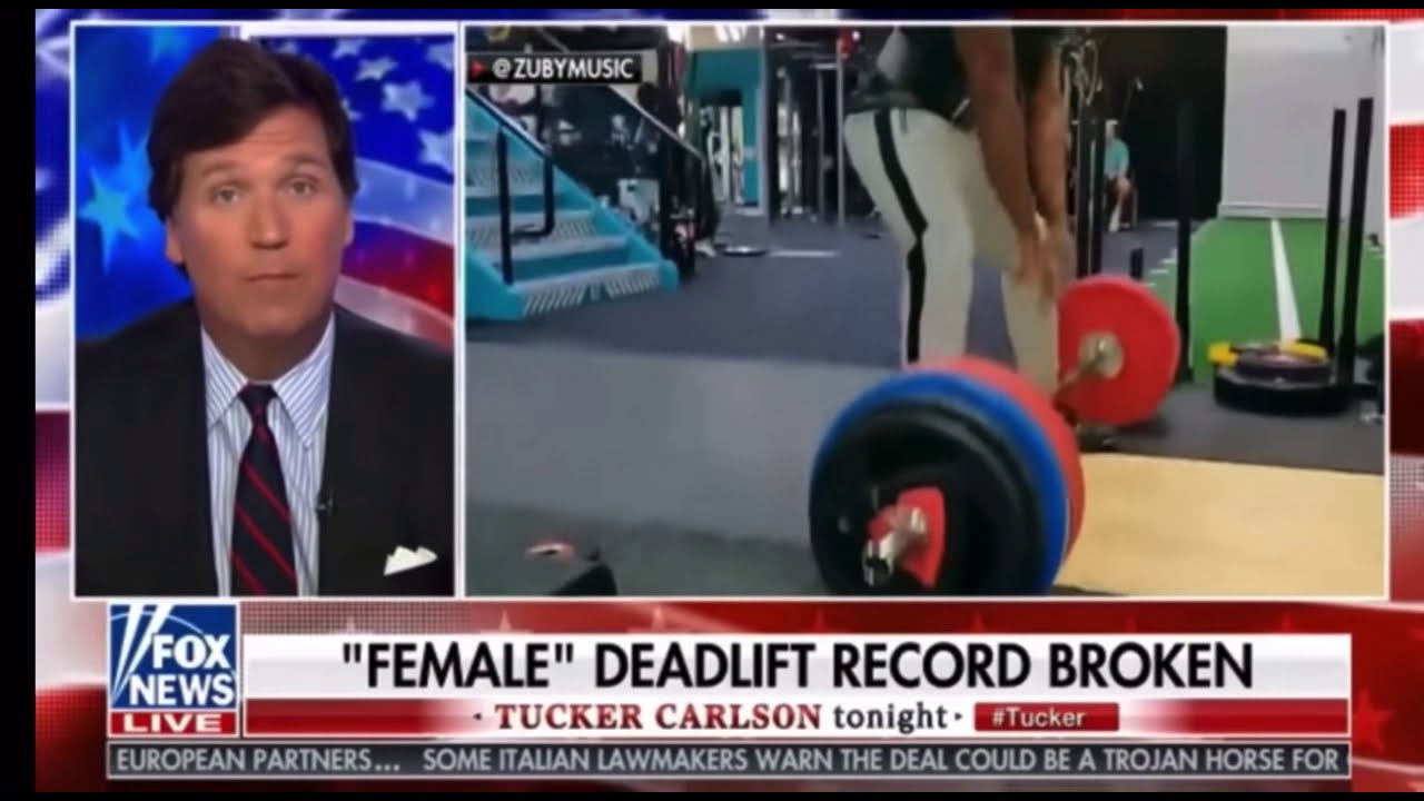 “Female” Deadlift Record Broken British Weightlifting Man