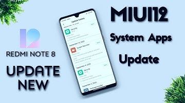 MIUI System Apps Update Redmi Note 8 - New Features  | Mi security | Mi Browser