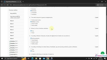 NPTEL Organizational Behaviour Week6 Assignment6 Solution JULY 2024