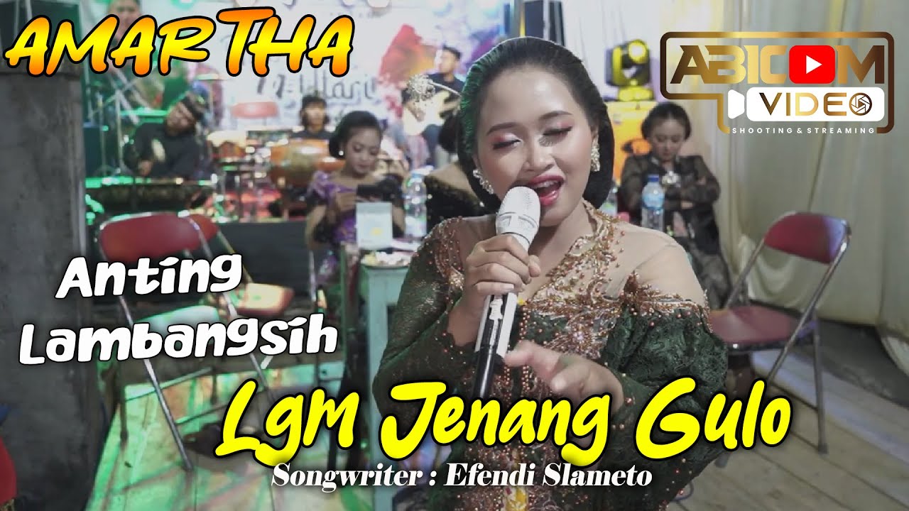 Langgam Jenang Gulo - Anting Lambangsih Live AMARTHA Musik