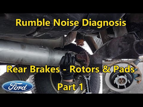 Rumble Noise Diagnosis & Rear Brakes - Rotors & Pads - Part 1 - 2016