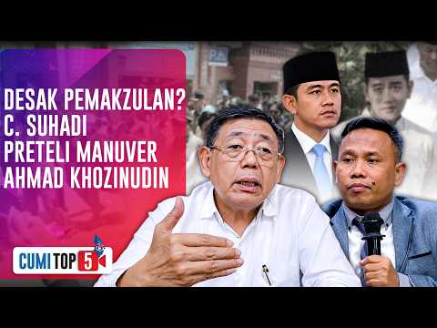 C. Suhadi Bongkar 5 Blunder Hukum Ahmad Khozinudin Soal Ijazah Wapres Gibran | CUMI TOP V