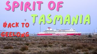 SPIRIT OF TASMANIA BACK ACROSS THE BASS STRAIT
