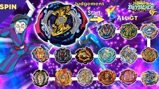 【Judgement Joker VS ALL Beyblade Burst GT marathon battle】 ベイブレードバースト GT 베이블레이드 버스트 진검 저지먼트 조커