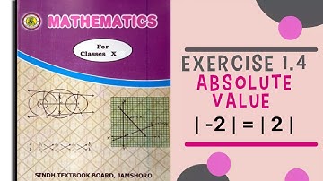 Unit 1 Exercise 1.4 "Algebraic Sentences" Class 10 /New Mathematics Sindh Text Book