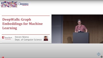 KDD2024 - DeepWalk: online learning of social representations