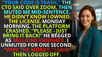 CTO Called My Code Trash, Then The Platform Crashed | License Revenge 💼 #TechDrama