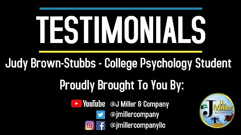 Judy Brown-Stubbs | College Psychology Student | T...