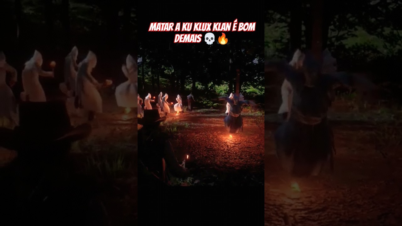 DESCENDO A BALA NA KU KLUX KLAN #rdr2 #arthurmorgan #reddeadredemtion2 #gameplay #reddeadredemption