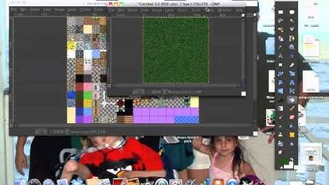 how to make a texture pack using gimp on a mac