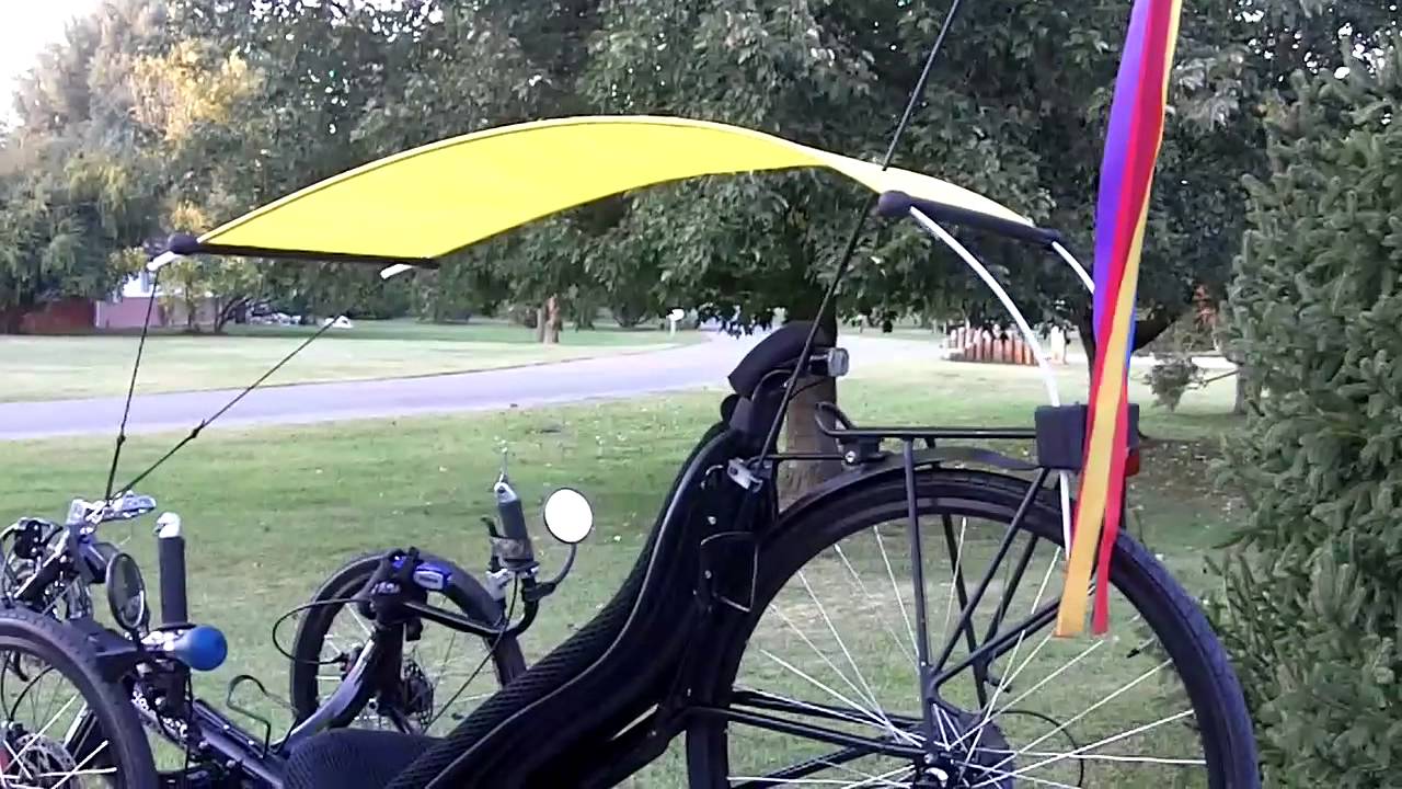 recumbent bike canopy