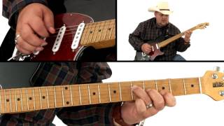 Johnny Hiland Guitar Lesson - #6 Country Shuffle in D Performance