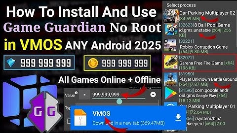 How to Install and use Game Guardian in VMOS No Need Root any Android || 2025