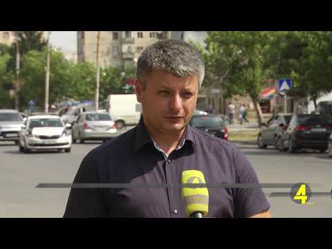 მესხიშვილის ქუჩაზე საპარკინგე ადგილები ეწყობა 9.7.2020