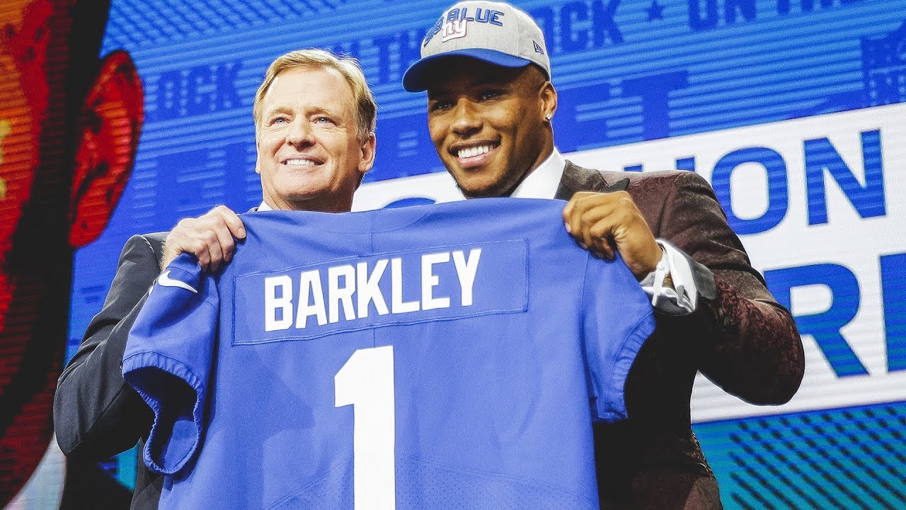 Giants draft Penn State RB Saquon Barkley No. 2 overall