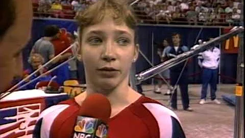 Kim Zmeskal - Interview - 1991 McDonald's American Cup